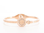 Alphabet LV Sleek bracelet in rose gold finish