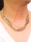 Alphabet C 3 layered link chain