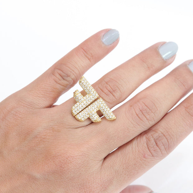The Playful Alphabet F Ring