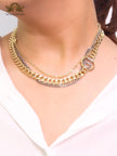 Alphabet C 3 layered link chain