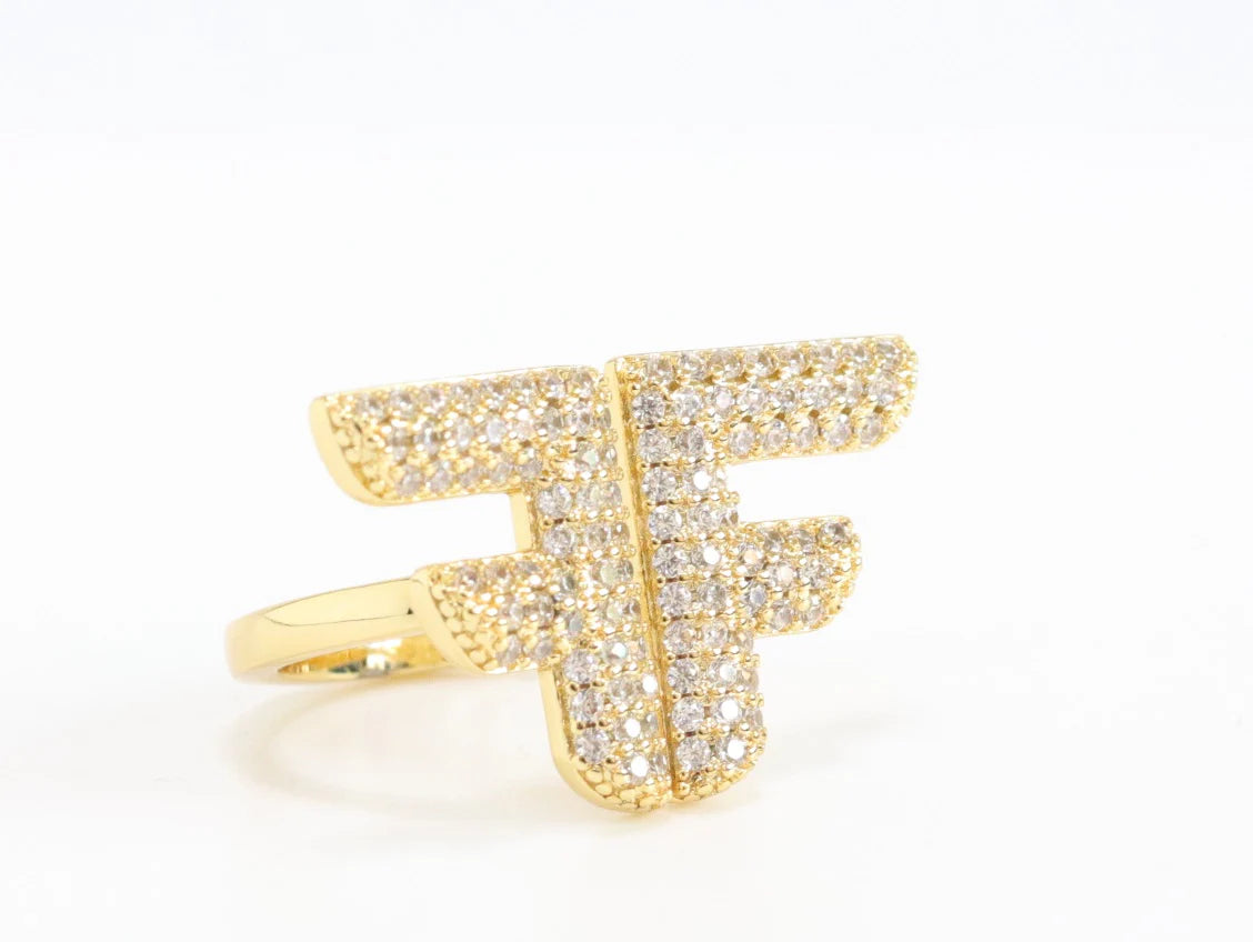 The Playful Alphabet F Ring
