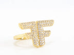 The Playful Alphabet F Ring