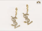 Alphabet Y antique dangles