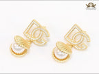 Alphabet D & G Pearl studs