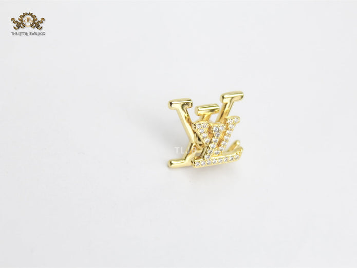 Alphabet L&V Cz Studs