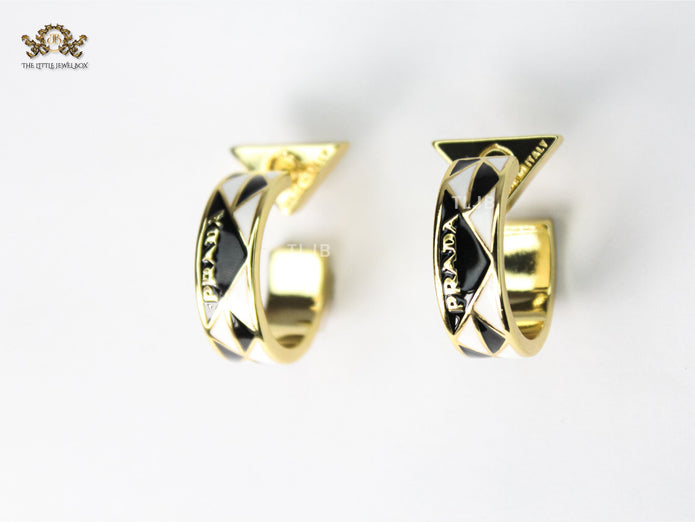 Alphabet P Enamel hoops