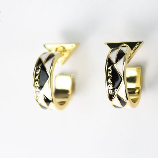 Alphabet P Enamel hoops