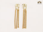 Alphabet CD link chain tassels