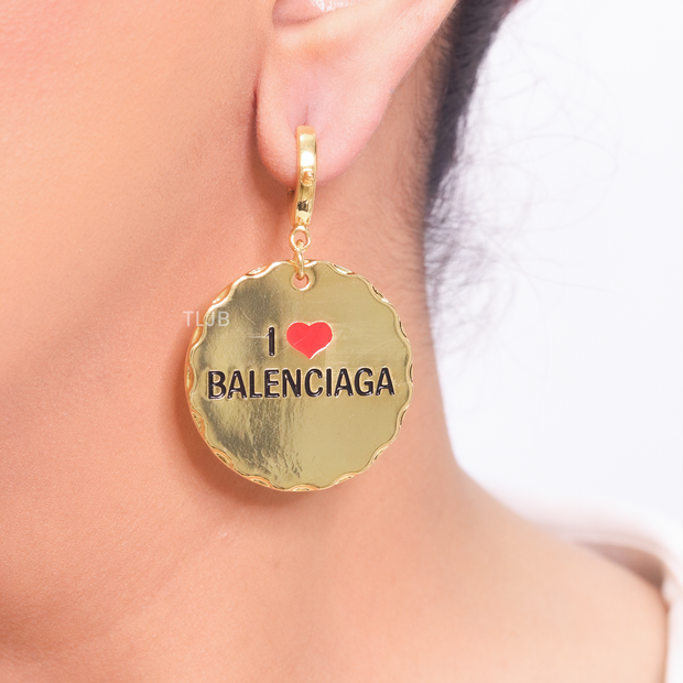 Alphabet BLCG earrings