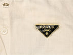 Alphabet P Black enamel Brooch