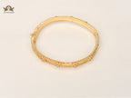 Luna petal Golden CZ Quad Bracelet