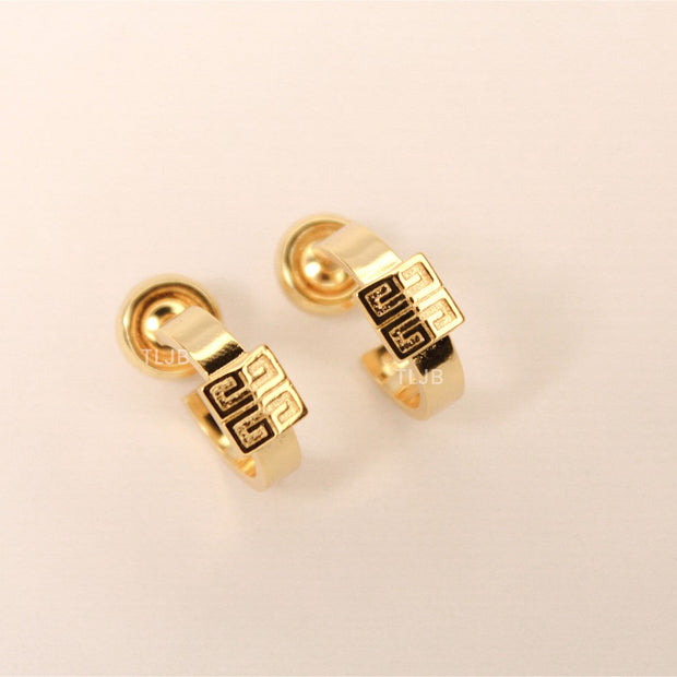 Alphabet G chunky hoops