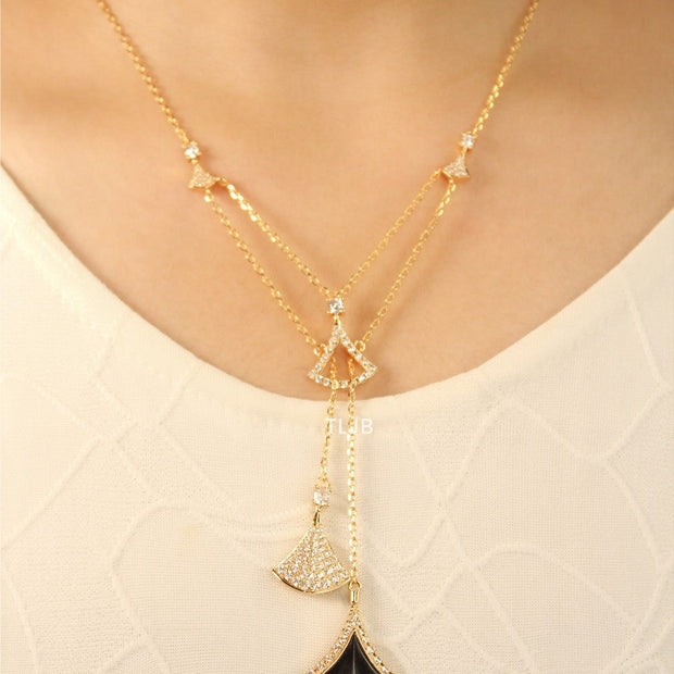 celestial bvl neck chain black onyx