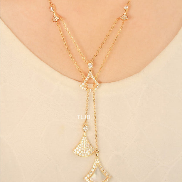celestial bvl neck chain white mop