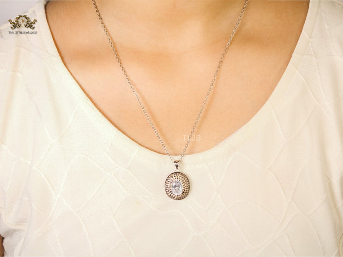Topaz Pendant Necklace set