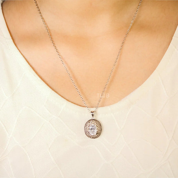 Topaz Pendant Necklace set