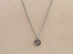 Double G Pendant in silver chain