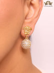 Medusa and cz ball dangles