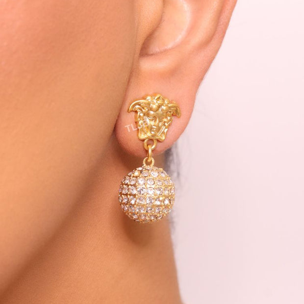 Medusa and cz ball dangles