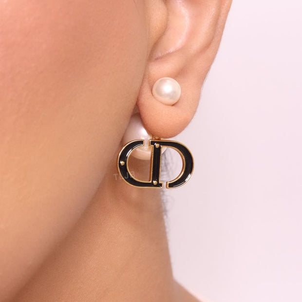 Pearl and black enamel CD bombers