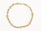 Double G gold plated chain