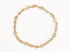 Double G gold plated chain