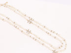 Double C pearl long chain