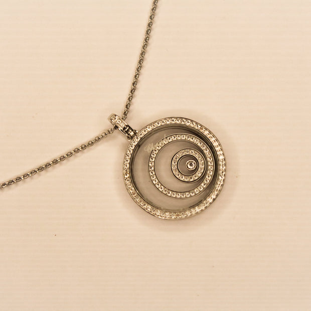 Platinum swirl necklace CHPRD