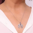 Platinum Panther pendant in sleek chain