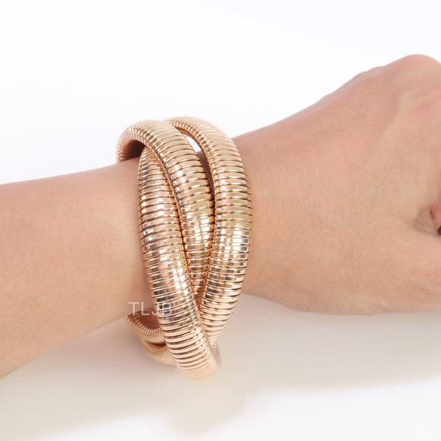 Layered Rose Gold bracelet