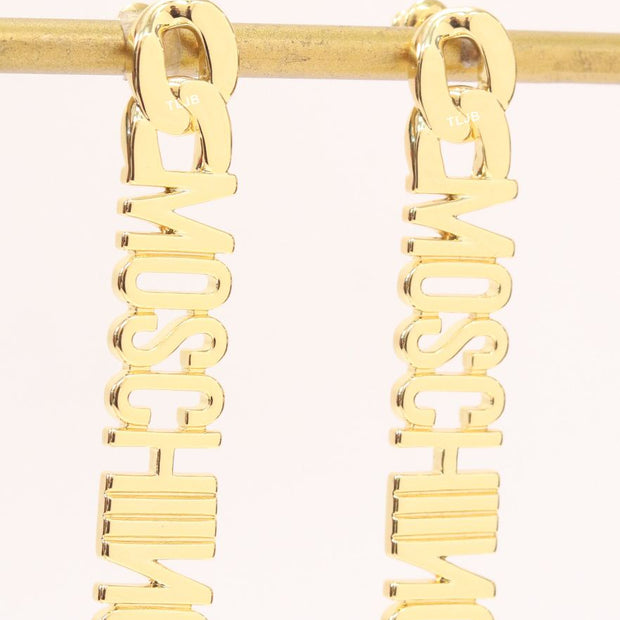 Alphabet M gold dangles