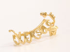Alphabet Medusa earcuff (single)
