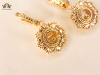 Alphabet CHPD Radiant Gold Bloom Earrings CHPD