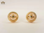 Alphabet VW Celestial Crest Studs