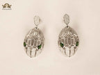 Alphabet B Emerald eye Snake head danglers