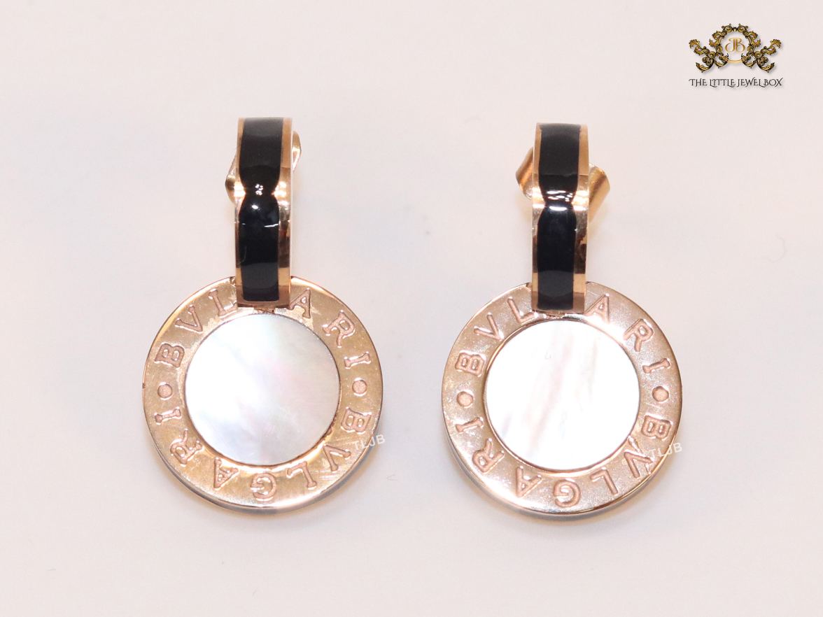 Alphabet B earrings
