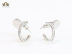 Platinum screw hoops