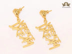Medusa & alphabet Dream danglers plain