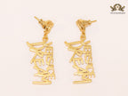 Medusa & alphabet Dream danglers plain
