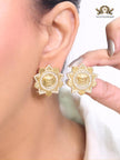 Medusa Sun and CZ studs