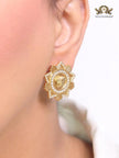 Medusa Sun and CZ studs