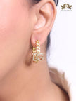 Alphabet D & G dual tone link chain hoops 30 mm