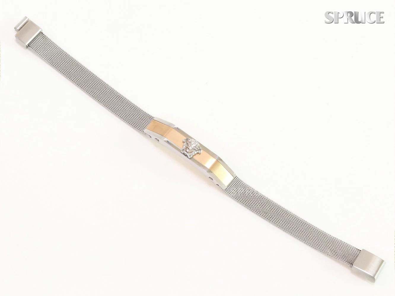 Medusa's mesh platinum Bracelet