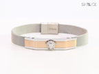Medusa's mesh platinum Bracelet