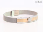 Medusa's mesh platinum Bracelet
