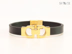 Alphabet Forge-worn Gold Band