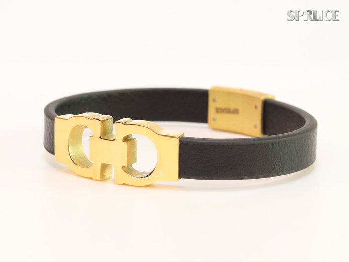 Alphabet Forge-worn Gold Band