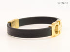 Alphabet Forge-worn Gold Band