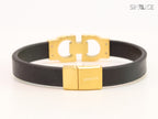 Alphabet Forge-worn Gold Band