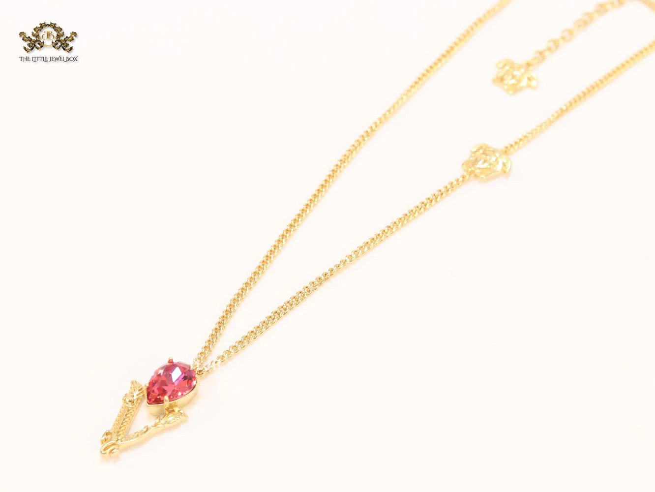 Medusa gold cz chain